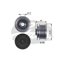 OAP7117 GATES ALTERNATOR FREEWHEEL CLUTCH FOR HYUNDAI KIA