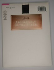 VTG Hanes Jet Absolutely Ultra Sheer Nylons Pantyhose Size E USA Made
