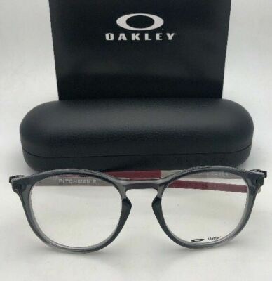 New OAKLEY Eyeglasses PITCHMAN R OX8105-0250 50-19 140 Grey New OAKLEY Eyeglasses PITCHMAN R OX8105-0250 50-19 140 Grey