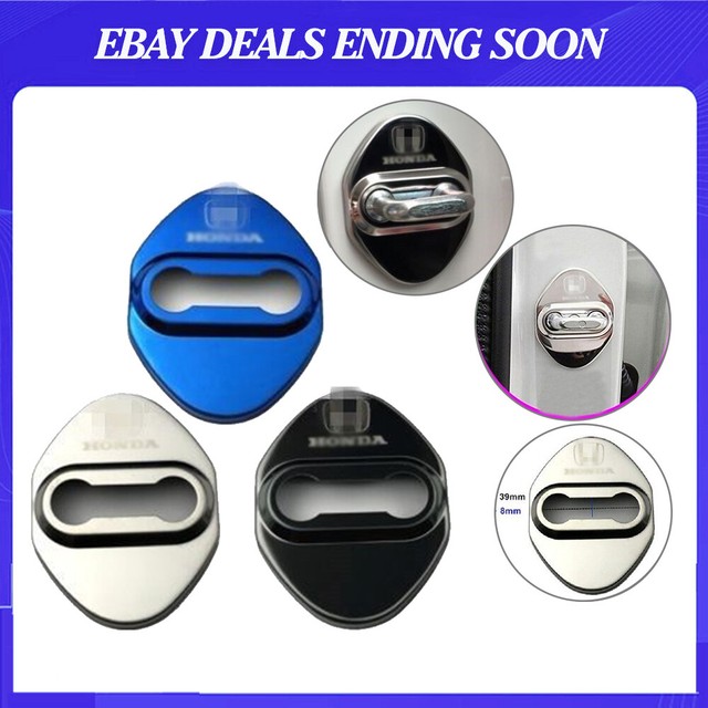 4PCS Door Lock Striker Cover Door Striker Cover Stainless steel Fit