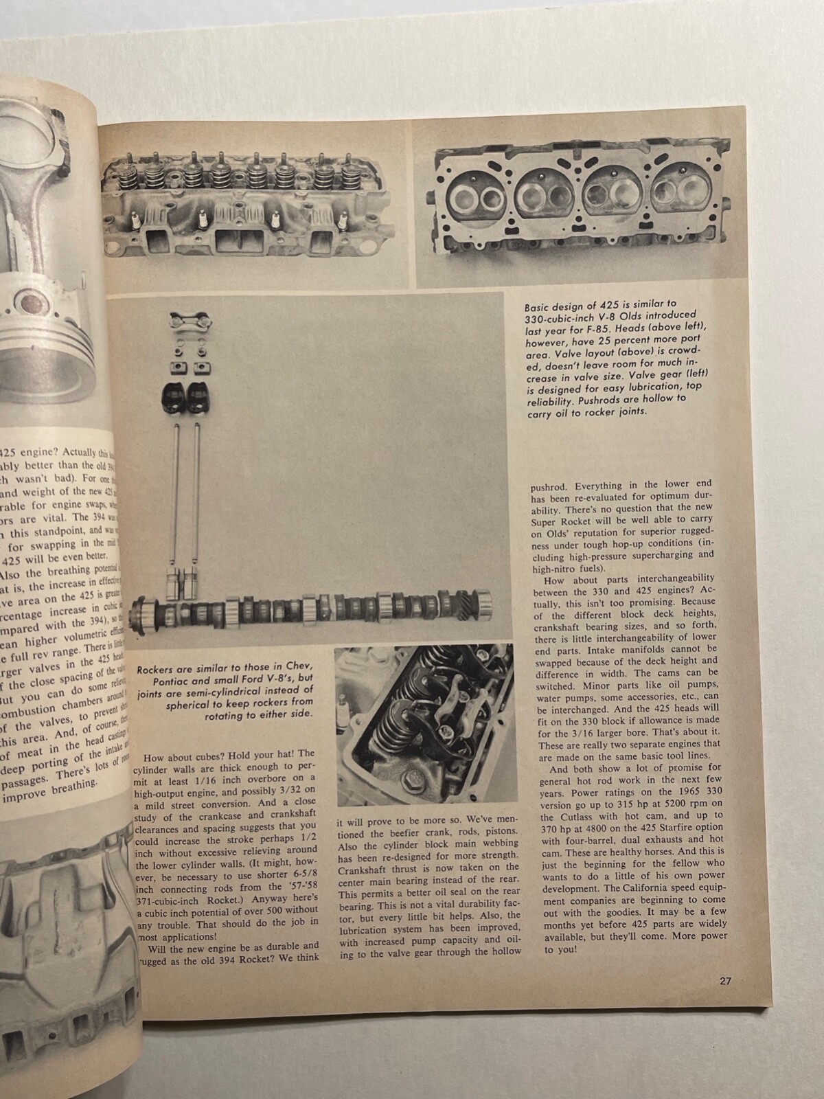 Vintage Popular Hot Rodding Magazine December 1964 (Hot Rod Cars