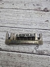 1970's Vintage BC Rich Tailpiece Chrome !! Missing One Saddle