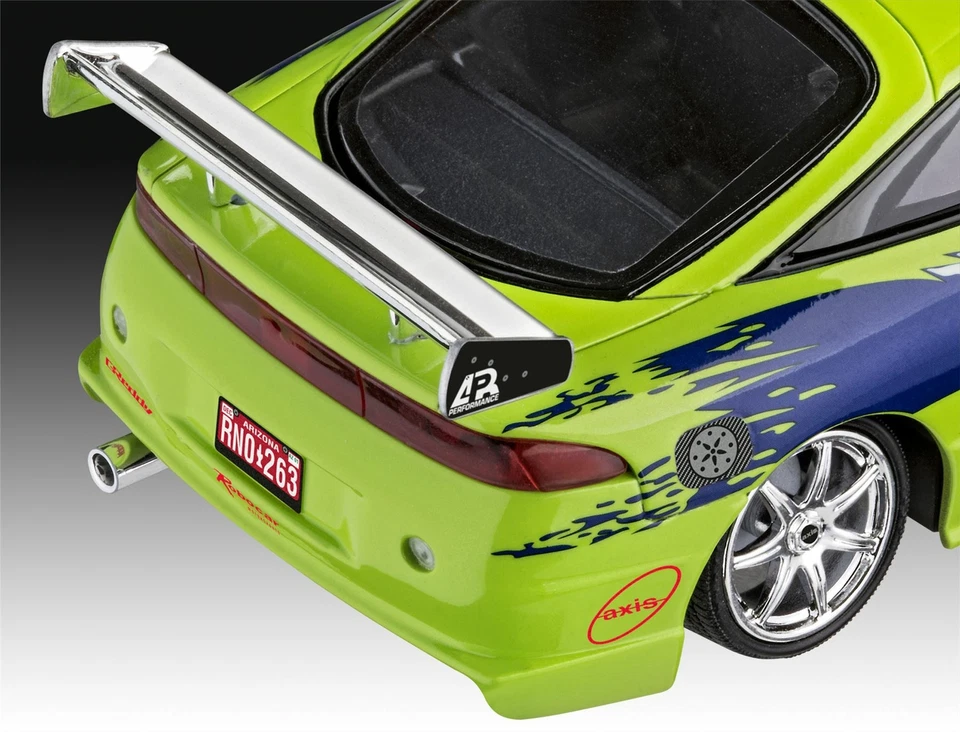 Nuovo Revell Fast & Furious Brian's 1995 Mitsubishi Eclipse 1:25 Kit Modello - - Immagine 2 di 3