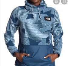 The North Face Women's Riit Cowl Neck Fleece Pullover Sweatshirt Medium