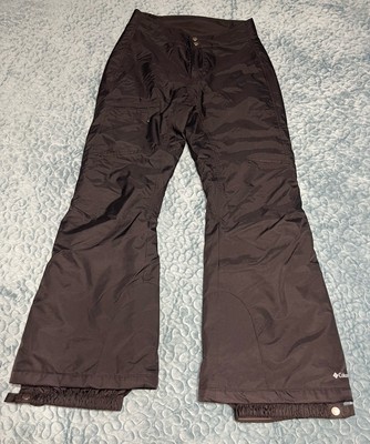Columbia Bugaboo Women s Ski/Snow Pants Sz S Black Omni-Tech Weatherproof Breath