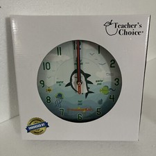 Teacher's Choice Teaching Clock Shark Endorsed By Edward Green