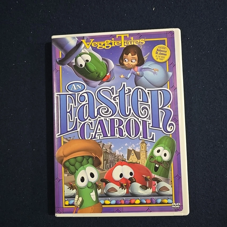 Veggie Tales An EASTER Carol 2004 DVD Faith Christian Kids Movie Variant Case - Image 3 of 4