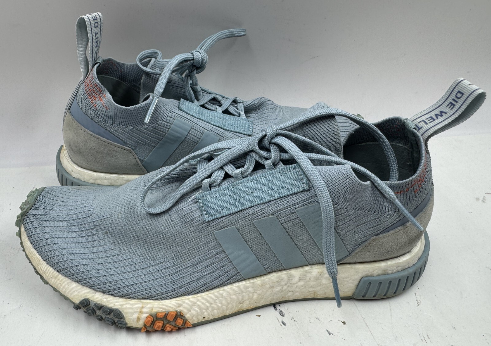 Adidas NMD Racer Women's Sneakers Size 8.5 Blue Athletic Shoes CQ2032 thumbnail 2