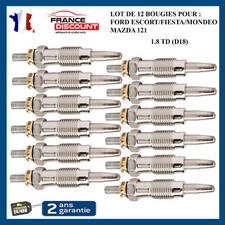 12 Glühkerzen Für Ford Escort Courier Fiesta Mondeo 1,8 1,8l D TD