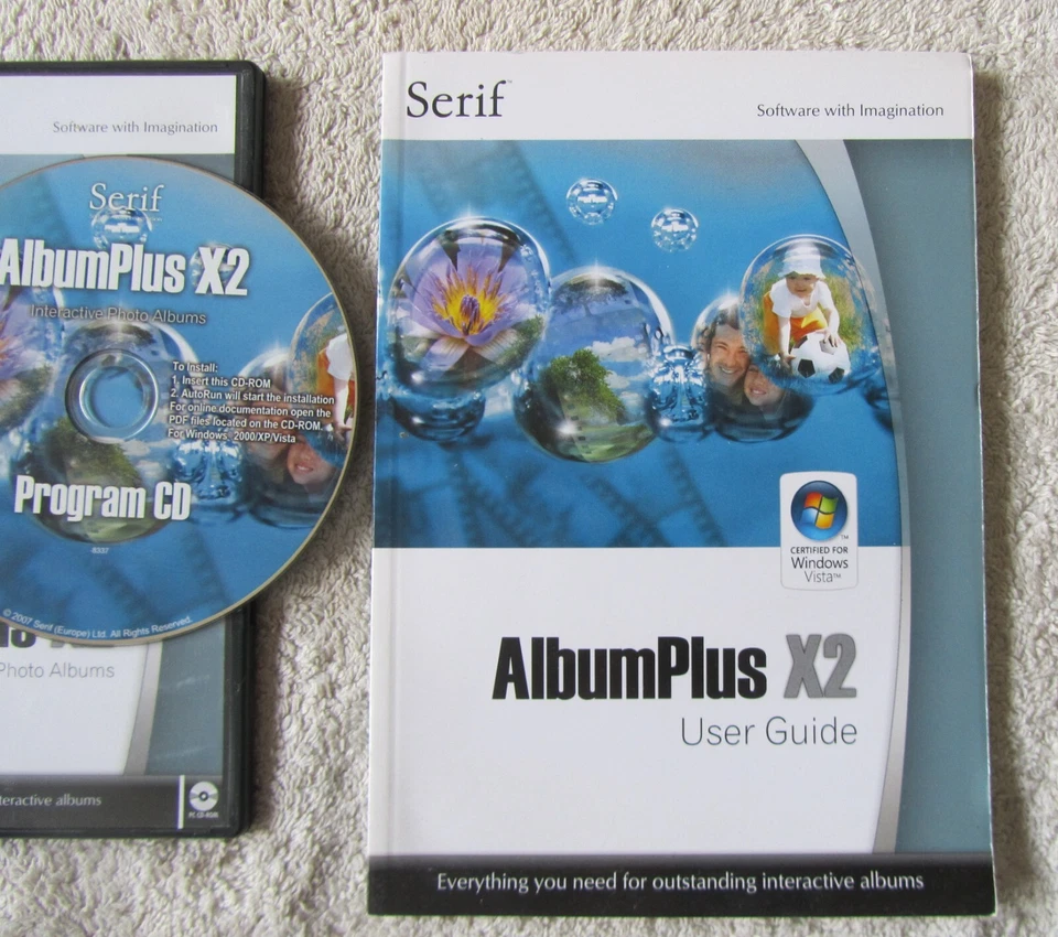 Serif AlbumPlus X2 Interactive Photo Album + User Guide - Image 2 of 4