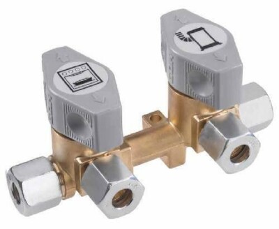 Gasventil 2 Wege 8mm Truma VK2 Hermetic Tap Ermeto Camper Wohnmobil
