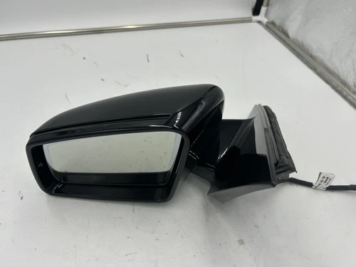12-14 Mercedes W212 E350 E550 Left Driver Side Mirror W/Blind Spot / Black OEM