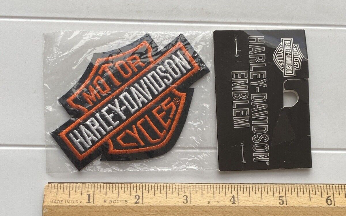 NIP Harley Davidson Motorcycles Logo Emblem Crest Souvenir