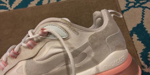 Nike Herren Air Max React 270 Weiß Ghost Aqua Laufschuhe US 9 A04971-100 - Bild 6 von 7