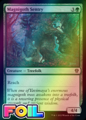 x1 Magnigoth Sentry DMU MTG 172/281 FOIL COMMON M/NM 1x