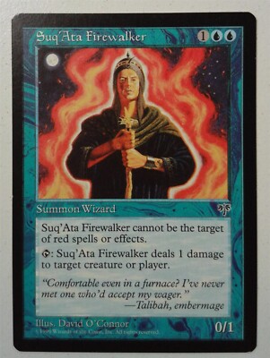 Suq'Ata Firewalker *Uncommon* Magic MtG x1 Mirage SP