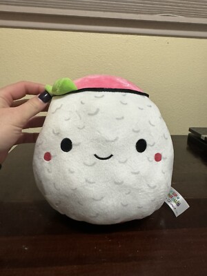 Squishmallow FLIP A MALLOW 8'' RAISY Ramen & SHUN Sushi Rice Food Squad Plush