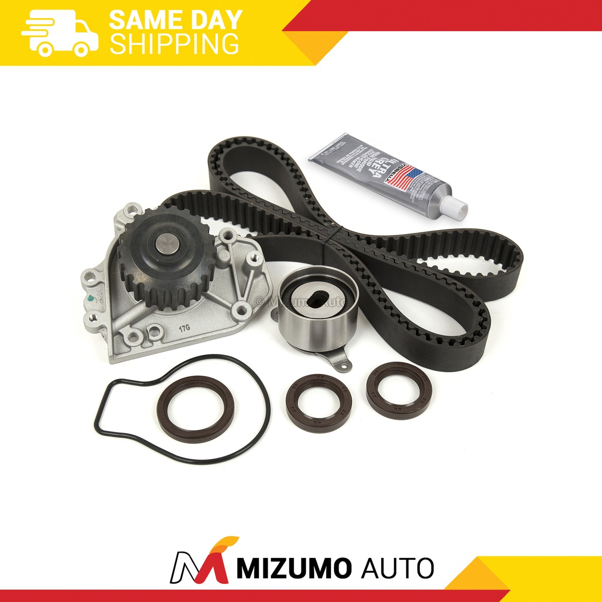 Mizumo Auto Timing Belt Kit With Water Pump - For 1994-2001 Acura Integra GSR/Type-R (B18C1/B18C5) - View #6