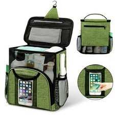 Portable Shower Caddy College Tote Bag Quick Dry Hanging Toiletry Bag Large C...