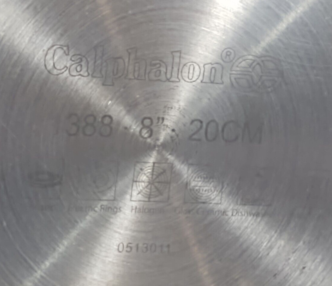 Calphalon Stainless Steel Fry Saute Omelette Pan 8" 20CM 1388