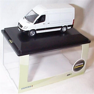OXFORD DIECAST Mercedes Benz Sprinter van White 1-76 Scale Mib 76MSV004