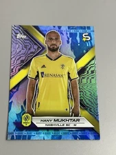 Hany Mukhtar 2024 Topps Superstars MLS Rare Ice Spot Blue #47 Nashville SC