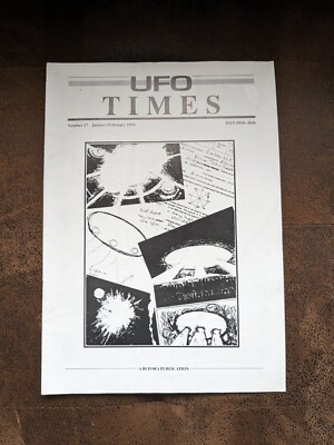 Rare Ufo Times n27 1994 Bufora Publication UFO Alien Encounters Abduction 