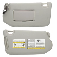 New Left Driver Gray Sun Visor With Lamp 96401-9PB0A for Nissan Pathfinder 13-18