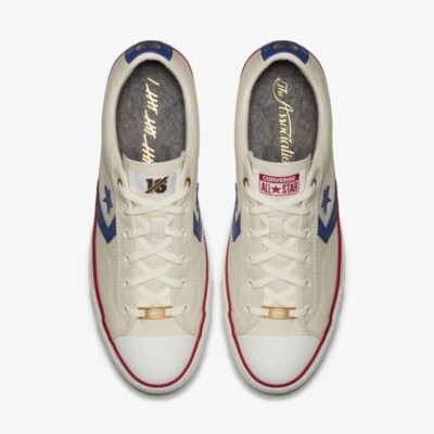 Converse Star Player OX Intangibles Parchment/Valor Blue 161409C Men\'s Shoes 13 Converse Star Player OX 2018 Intangibles for Sale  main image 4
