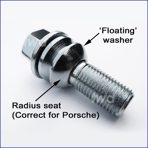 4x WHEEL BOLTS PORSCHE BOXSTER 986 987 981 (OE STYLE) ALLOY LUG NUT STUD [4P] eBay