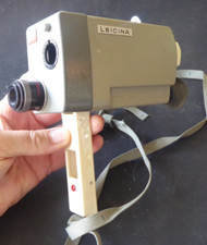 camera cinéma film 8mm LEITZ LEICINA made in Germany + objectifs et etui 1960s