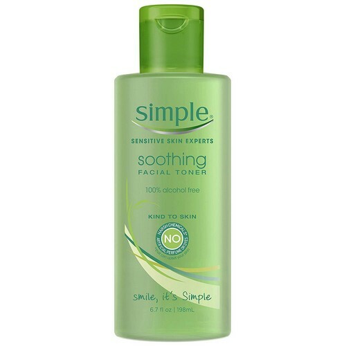 6 x 200ml Simple Kind to Skin Soothing Facial Toner Alcohol Free - Image 4