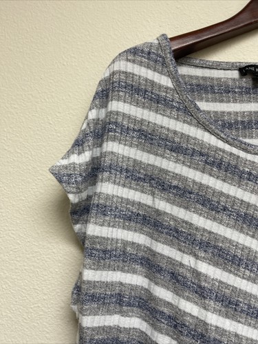 Lane Bryant Striped Tee Shirt Womens Size 14/16 Short Sleeve Stretch Pullover  - Bild 3 von 12