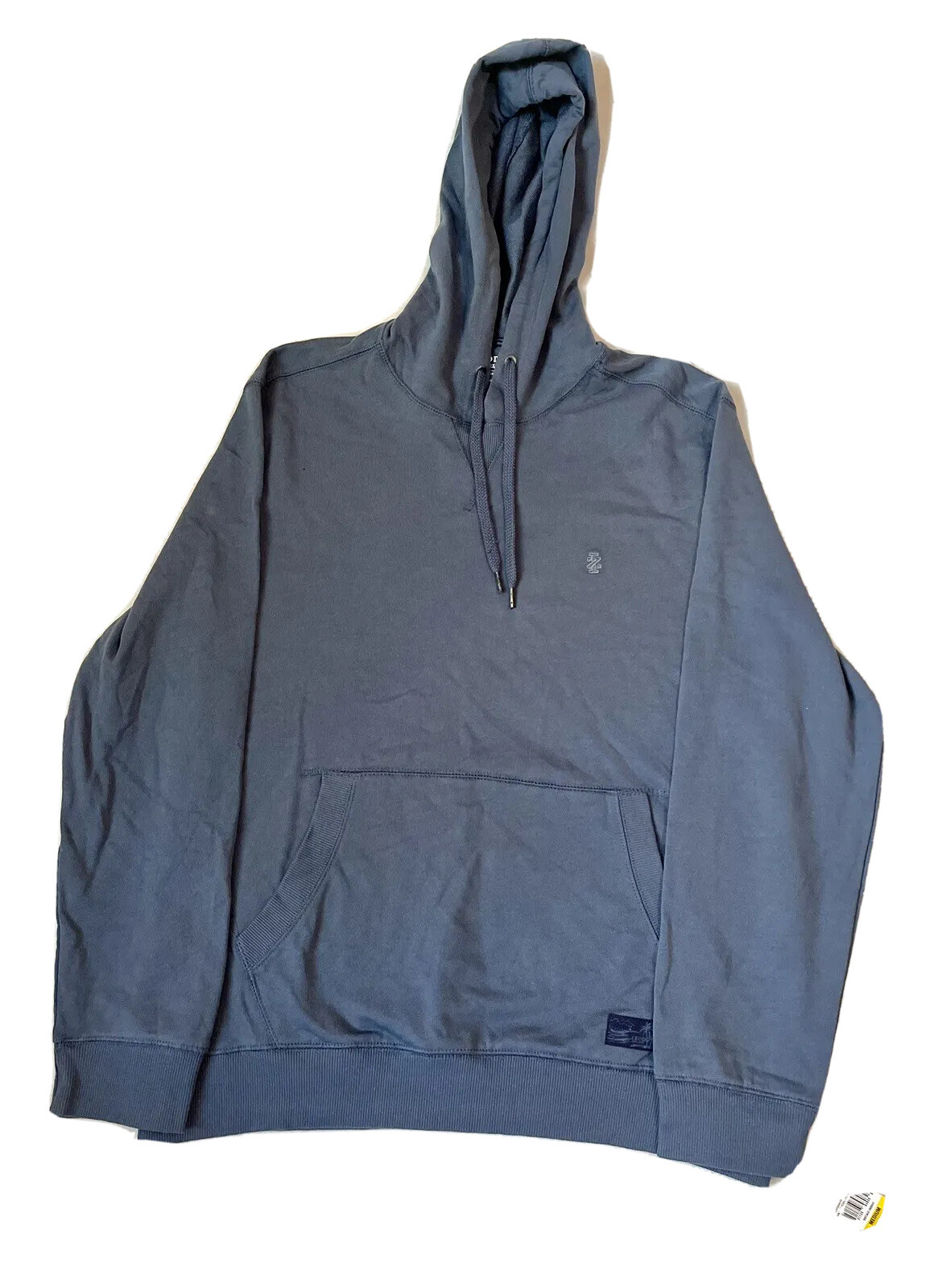 S Izod Saltwater Terry Po Hoodie Pullover, Size Medium Relax