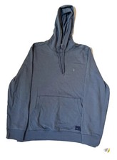 Mens Izod Saltwater Terry PO Hoodie Pullover, Size Medium Relaxed Classics