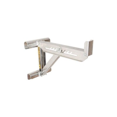 MetalTech Adjustable 2-Rung Ladder Jacks 21.75'' x 10'' x 16.75'' Welded Aluminum