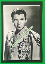 Found 4X6 PHOTO Old Movie Actor & War Hero AUDIE MURPHY Star in To Hell and Back