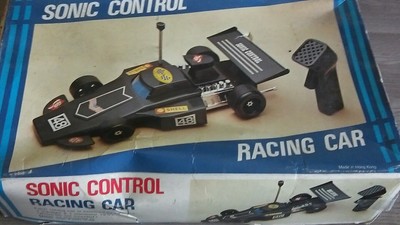 sonic control racing car