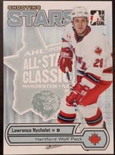 2005 - 2006 ITG Heroes And Prospects Lawrence Nycholat Shooting Stars Hockey