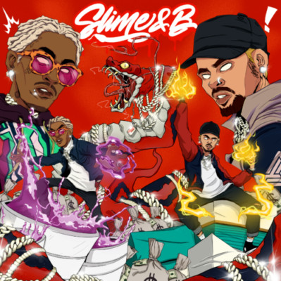 YOUNG THUG + CHRIS BROWN- ''SLIME & B'' MIX CD. **BUY ANY 2 GET 1 FREE** READ