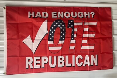 Donald Trump Flag FREE USA SHIP Had E Vote Republican Desantis USA Sign 3x5'