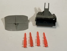 Vintage GI Joe 1987 Mobile Command Center Radar Bracket Mount w/ Missiles