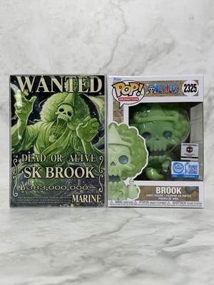 One Piece Funko Pop Brook Ghost Pre-Release #2325 with INSERT