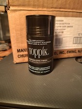 Authentic TOPPIK Hair Building Fibers, Dark Brown - 0.42oz.