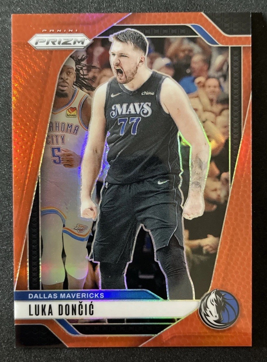 2024 Panini Prizm Luka Doncic /225 Basketballs Prism #89
