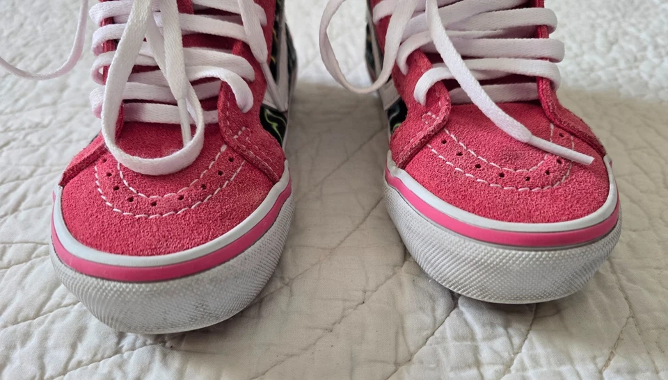 Vans Children Shoes Kids Sk8-Hi Reissue Side Zip Girl's SZ/12.5 - Image 3 of 4