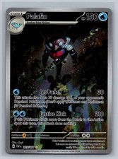 Palafin 225/091 Illustrazione Rara Carta Pokemon Destino Paldeo Near Mint