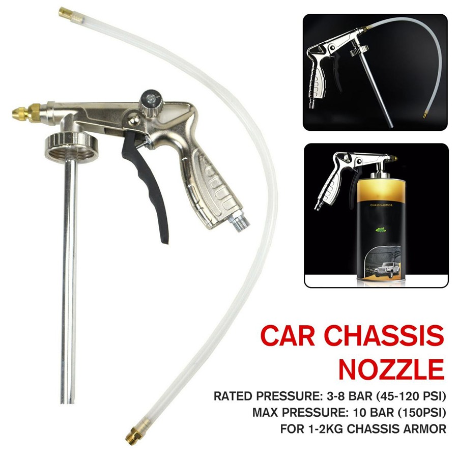 Adjustable UnderCoat Spray Gun Underseal Schutz SPRAY GUN Stonechip Under Body