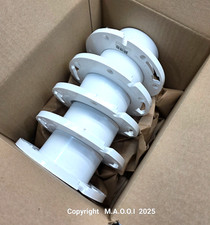 Lot of 5 Jones Stephens C50340 3 X 4 PVC Flat Closet Flange With Knockout
