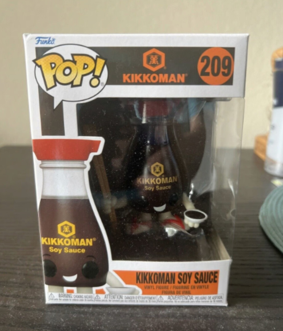 VAULTED Kikkoman Soy Sauce Funko Pop #209 Advertising Food Ad Icons Chinese